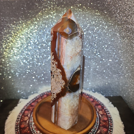 Carnelian Agate Tower