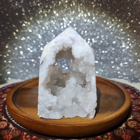 Clear Quartz Druzy "Tomb"