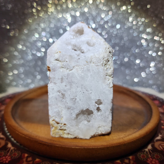 Clear Quartz Druzy "Tomb"