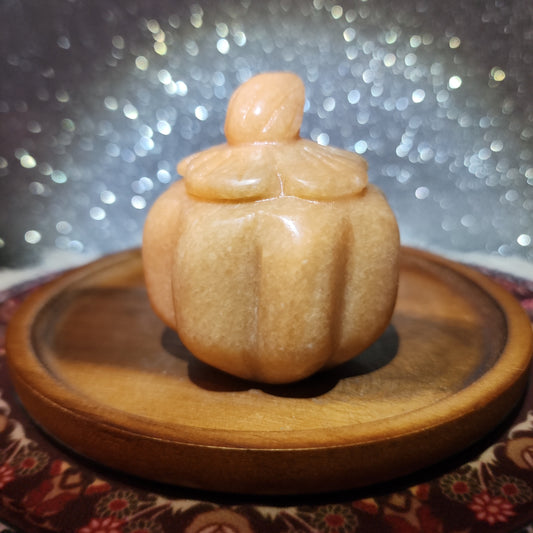 Orange Calcite Jack-o-latern Pumpkin Carving