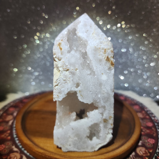 Clear Quartz Druzy "Tomb"