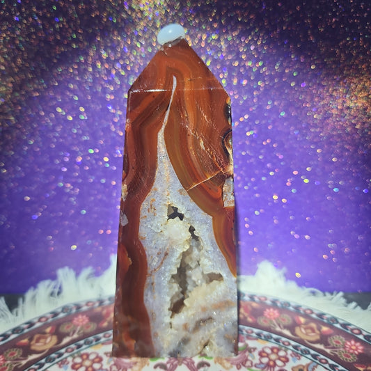 Carnelian Agate Tower