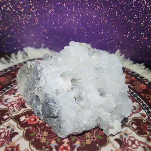 Calcite Quartz Fluorite Cluster