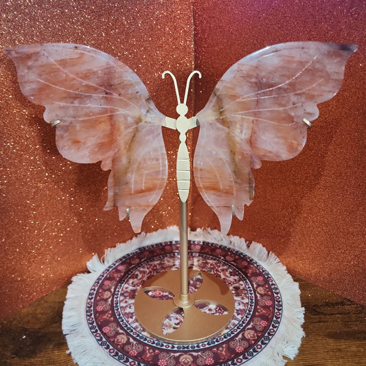 Fire Quartz Butterfly Wings