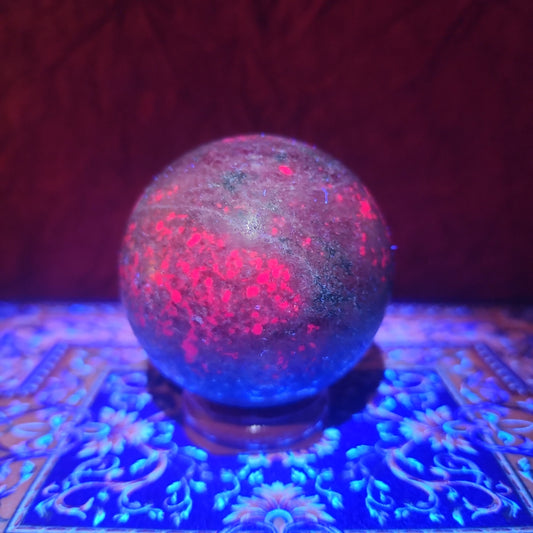 Ruby Kynaite Sphere