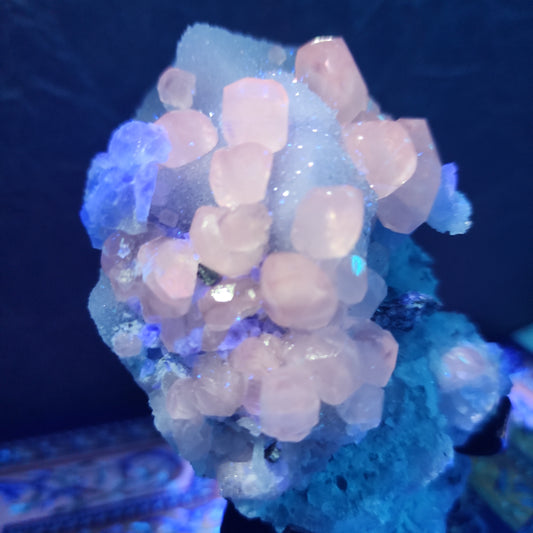 Calcite Fluorite Cluster