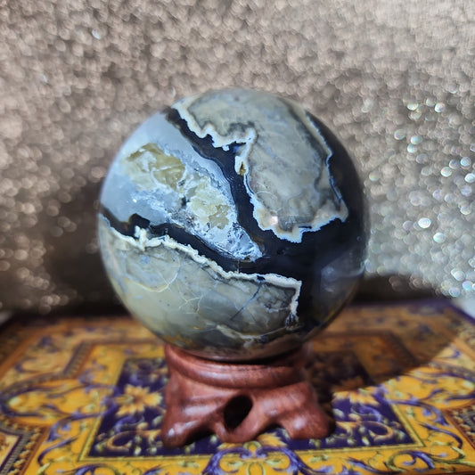 Volcanic Agate Sphere