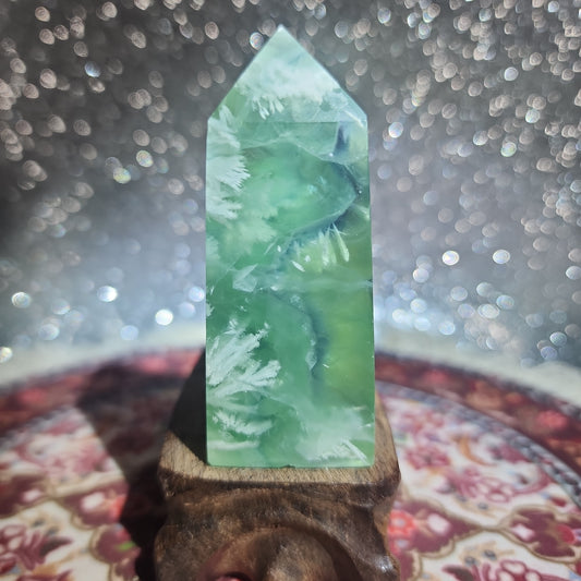 Dendritic Fluorite Tower