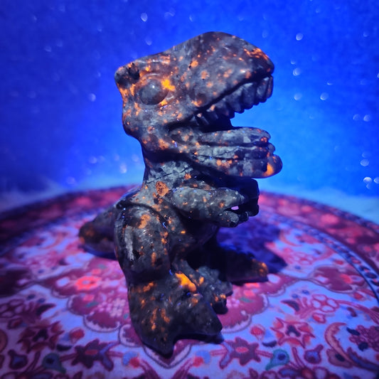 Yooperlite T-Rex Carving