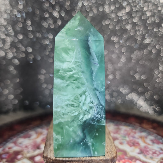 Dendritic Fluorite Tower