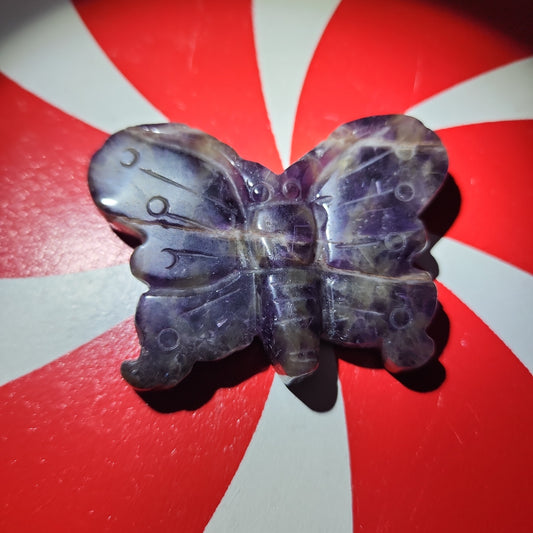 Dream Amethyst Butterfly Carving