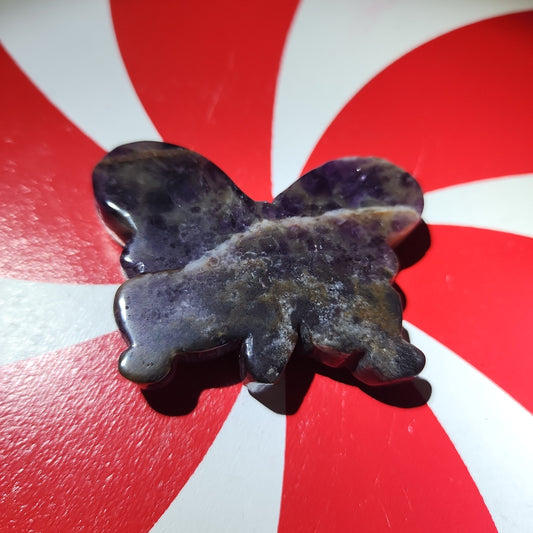 Dream Amethyst Butterfly Carving