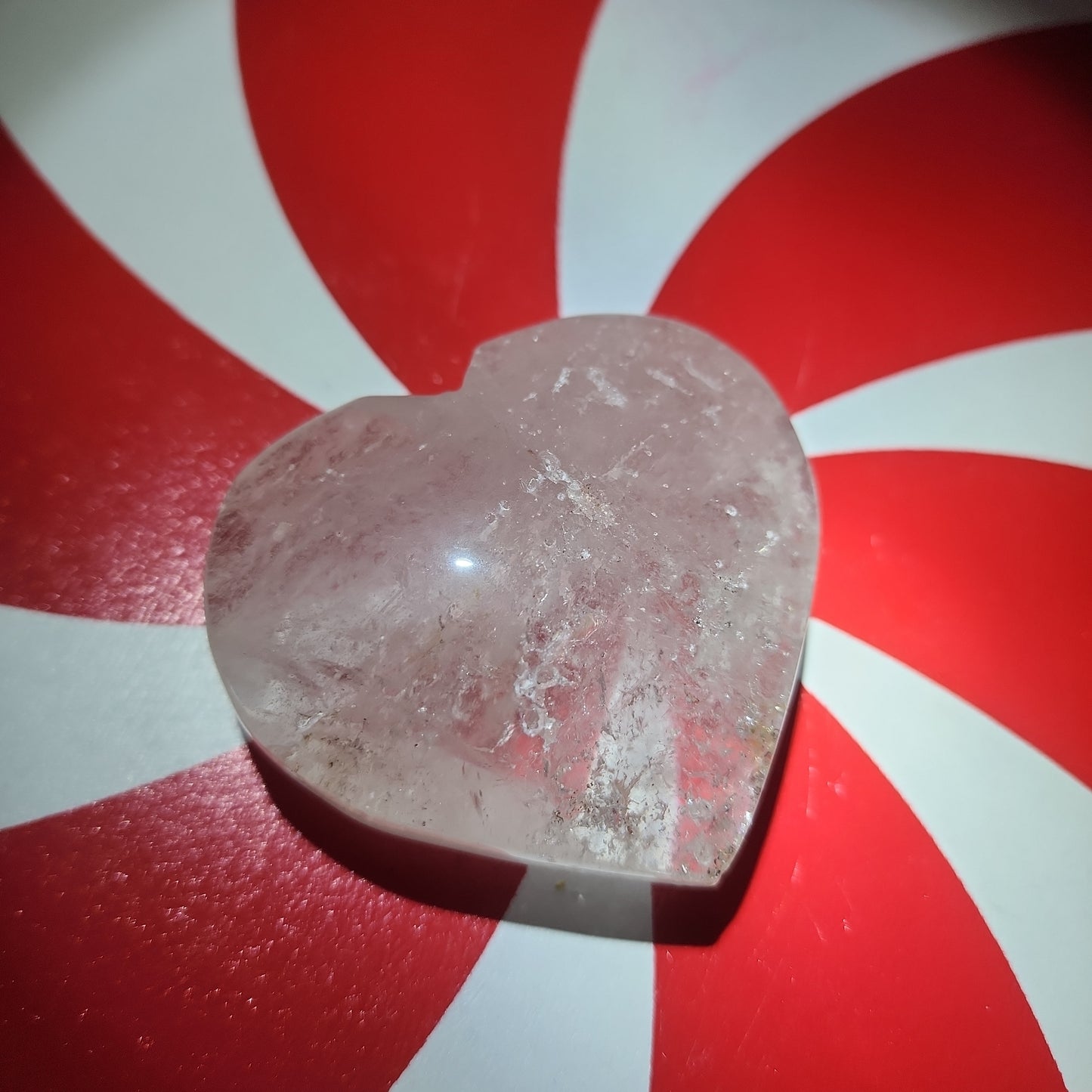 Clear Quartz Heart