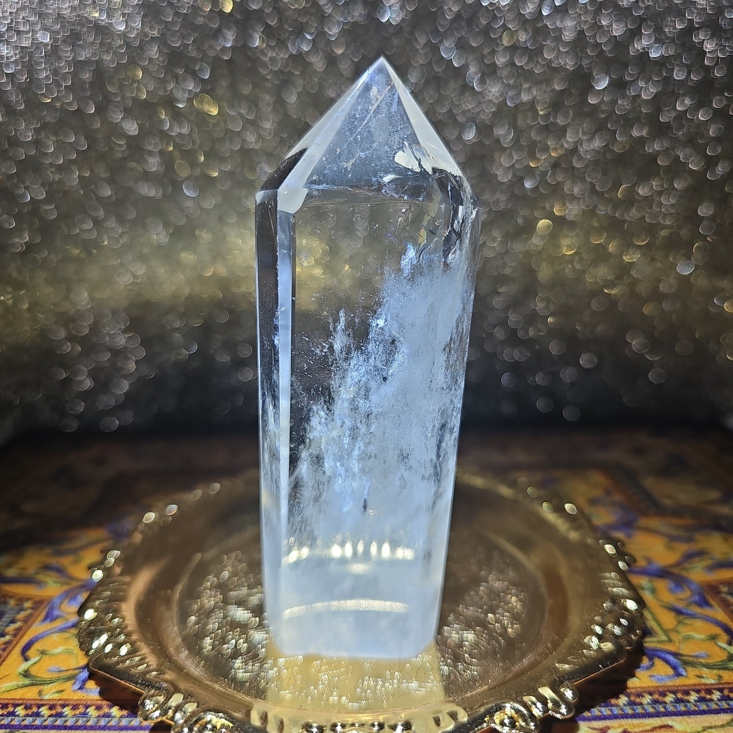 Clear Quartz Tower