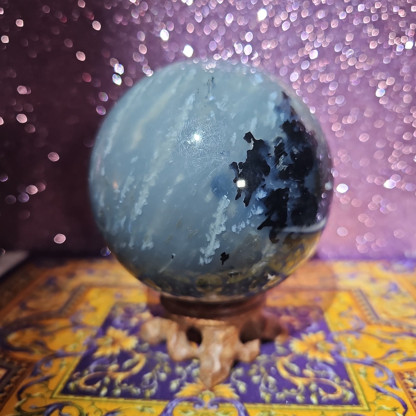 Volcanic Agate Sphere