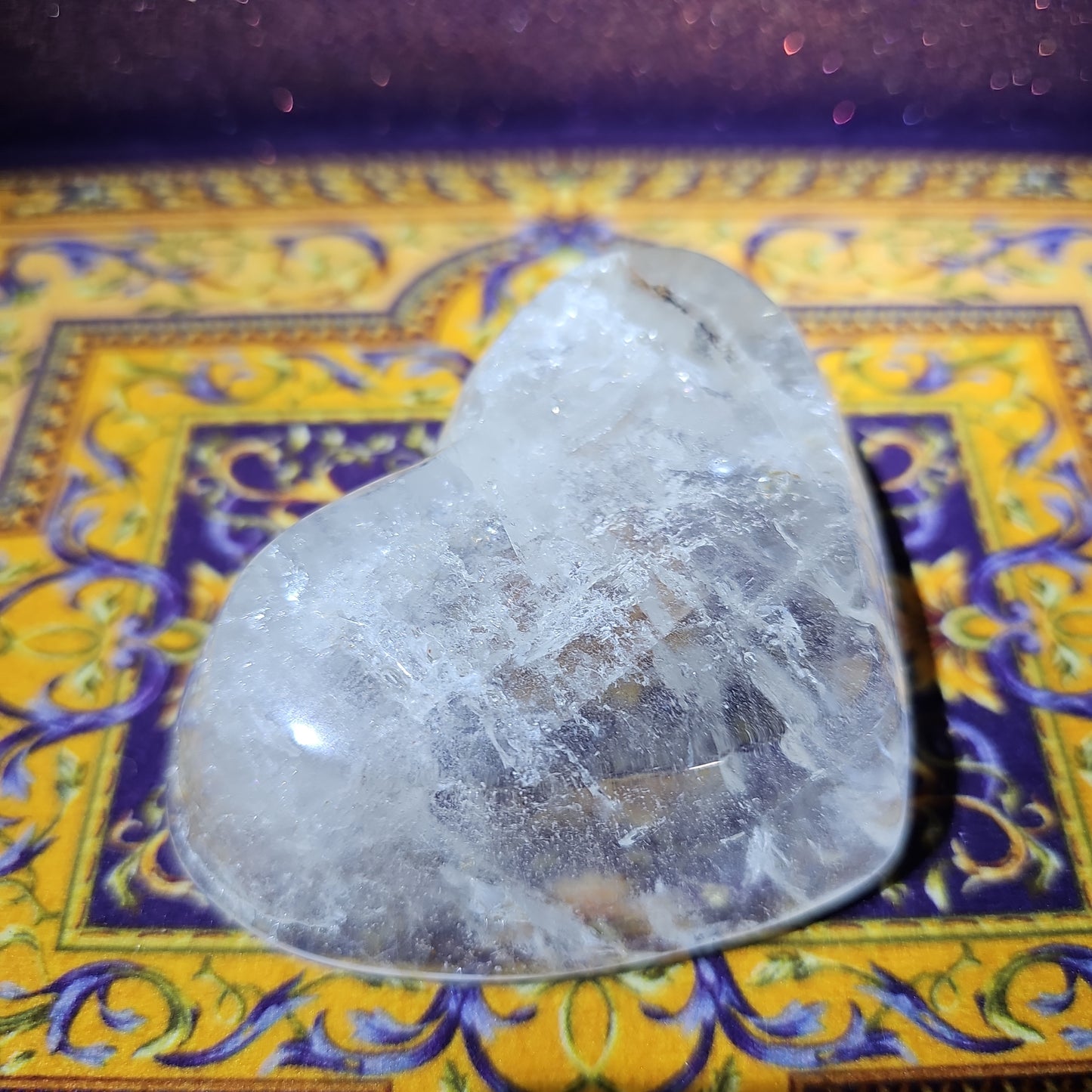 Clear Quartz Heart Bowl