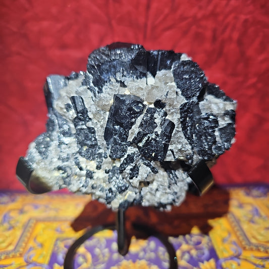 Raw Black Tourmaline Cluster