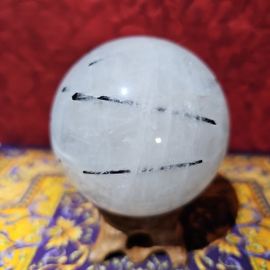 Tourmaline Quartz Sphere