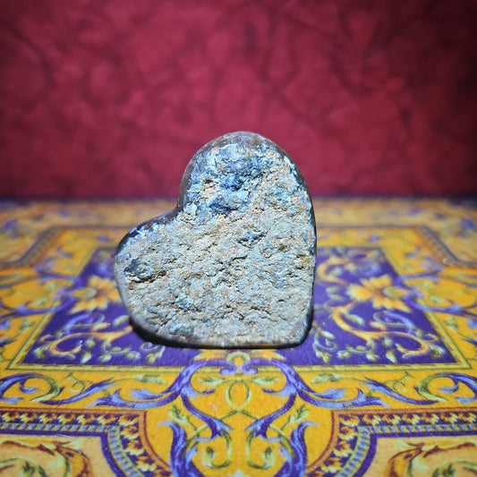 Druzy Agate Heart