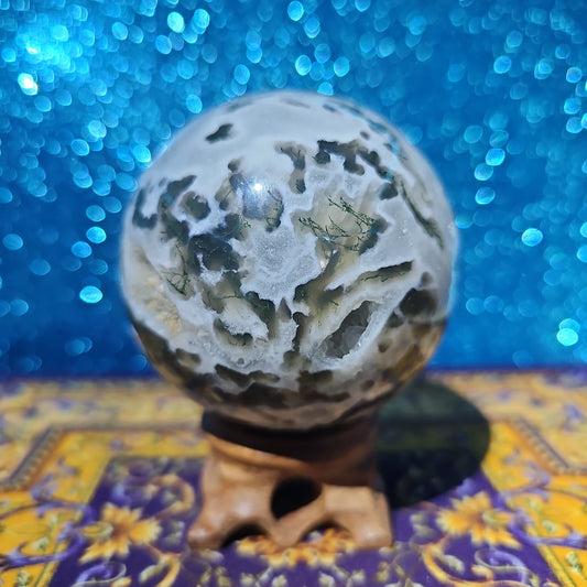 Moss Agate Sphere