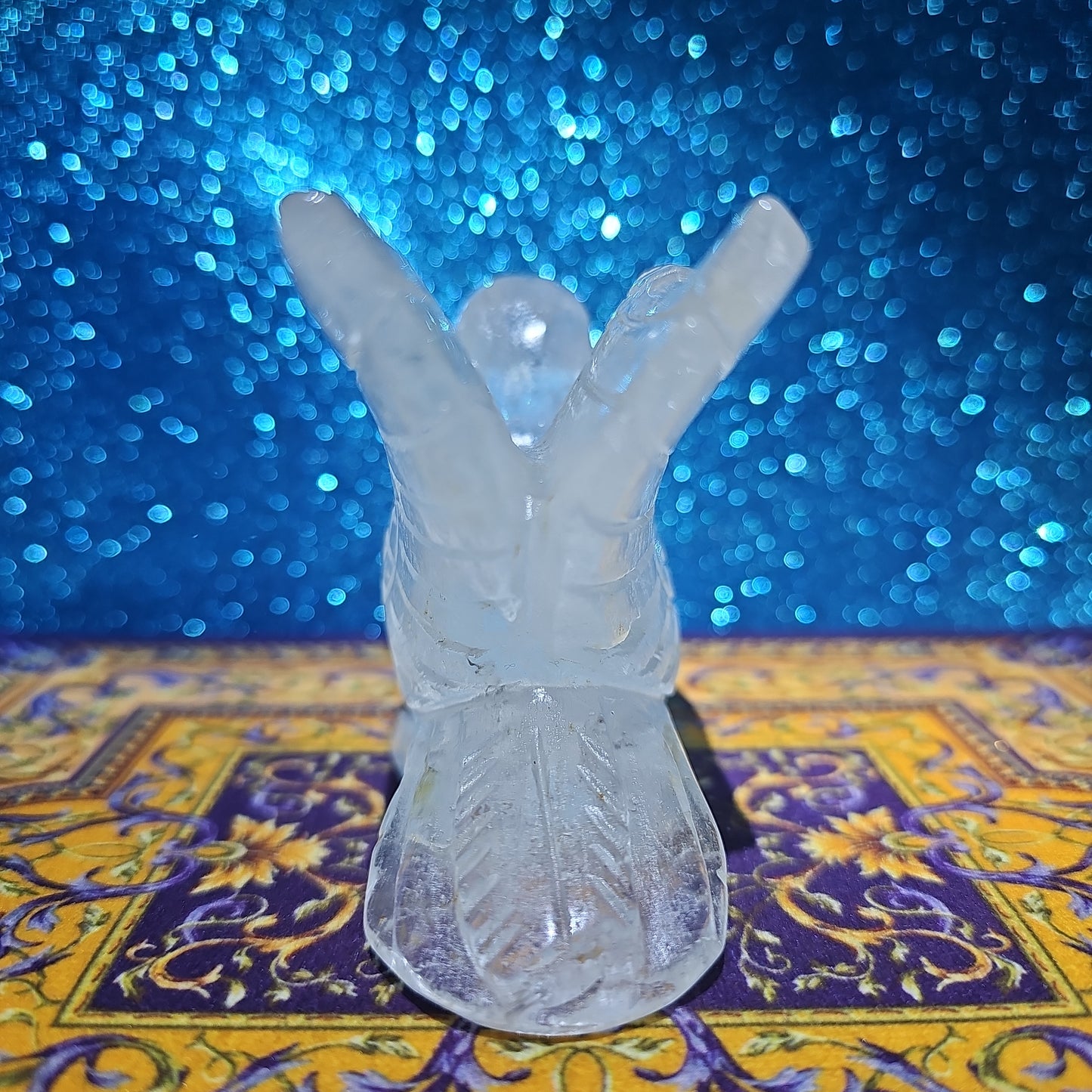 Clear Quartz Pigeon