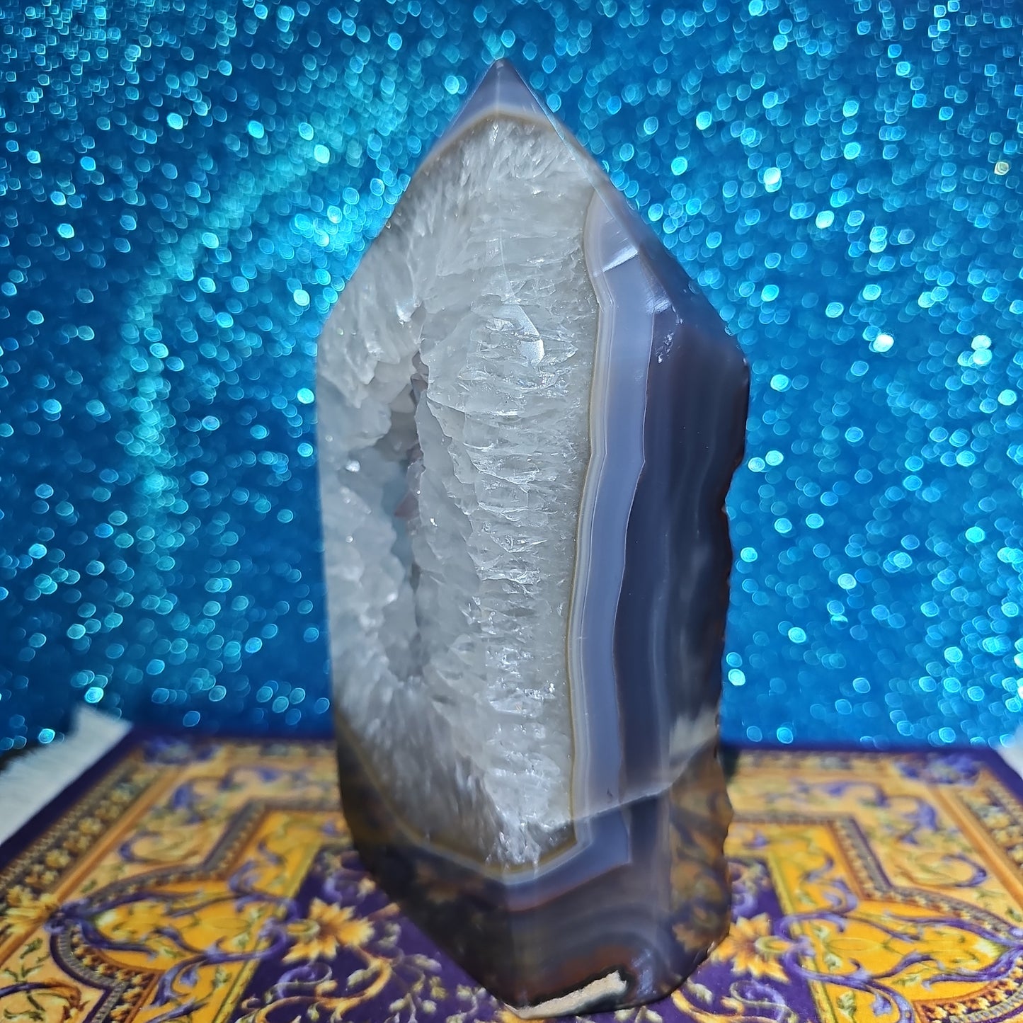 2.2lbs 6in Agate Tower