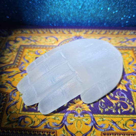 Selenite Hand