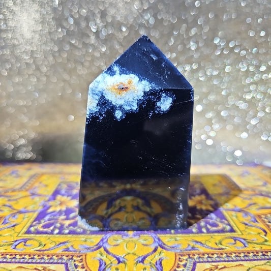 Druzy Agate Tower