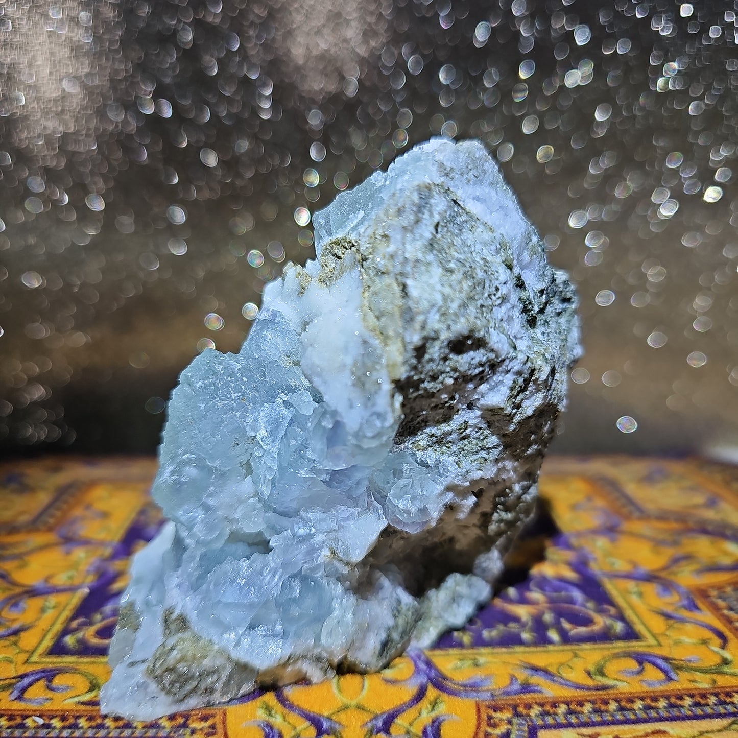 Sugar Druzy Xianghualing Fluorite