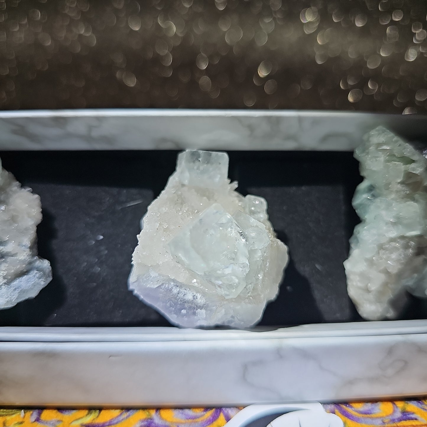 Yaogangxian Cube Fluorite Set