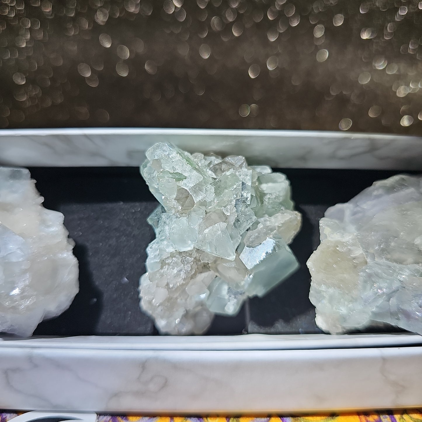 Yaogangxian Cube Fluorite Set