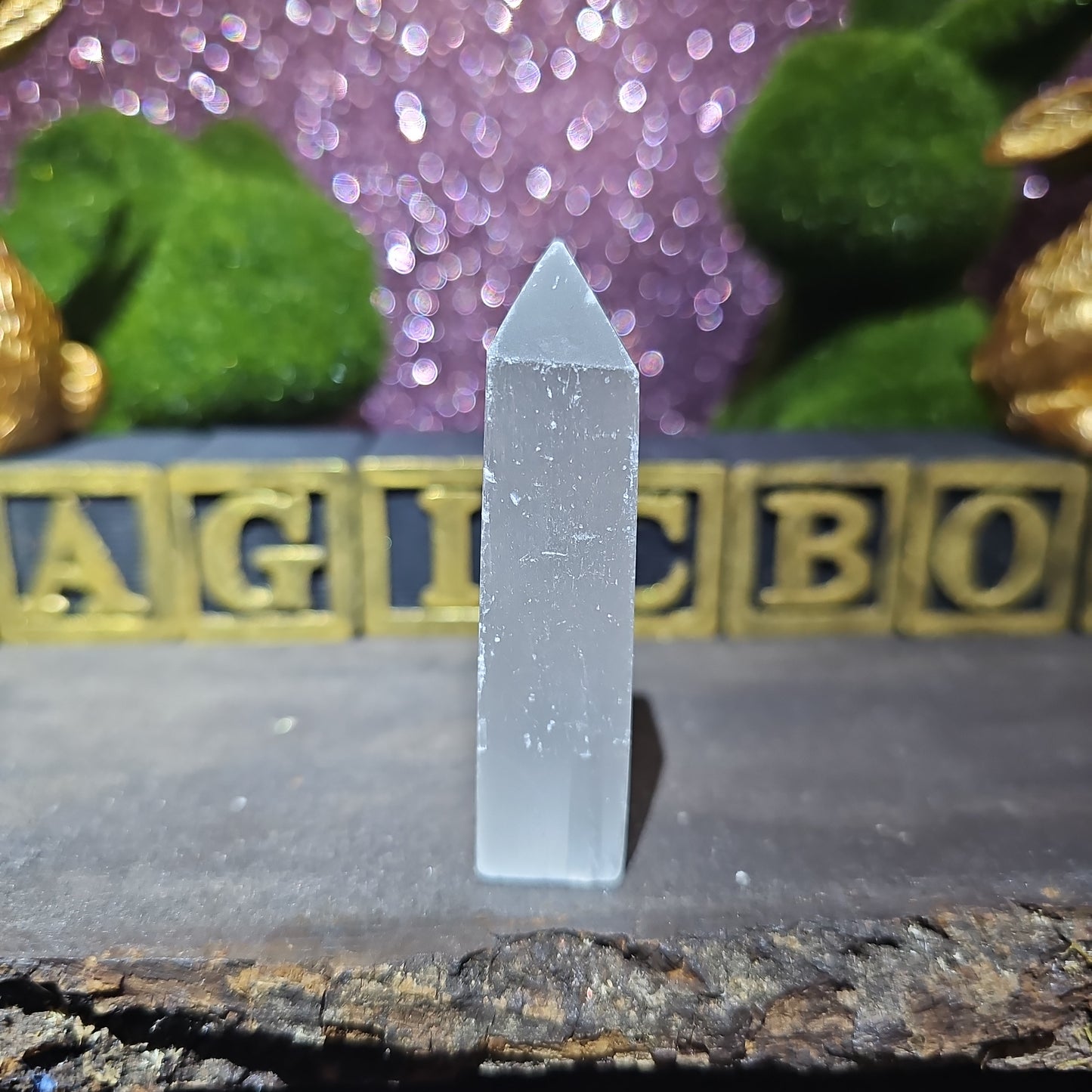 Mini Selenite Tower