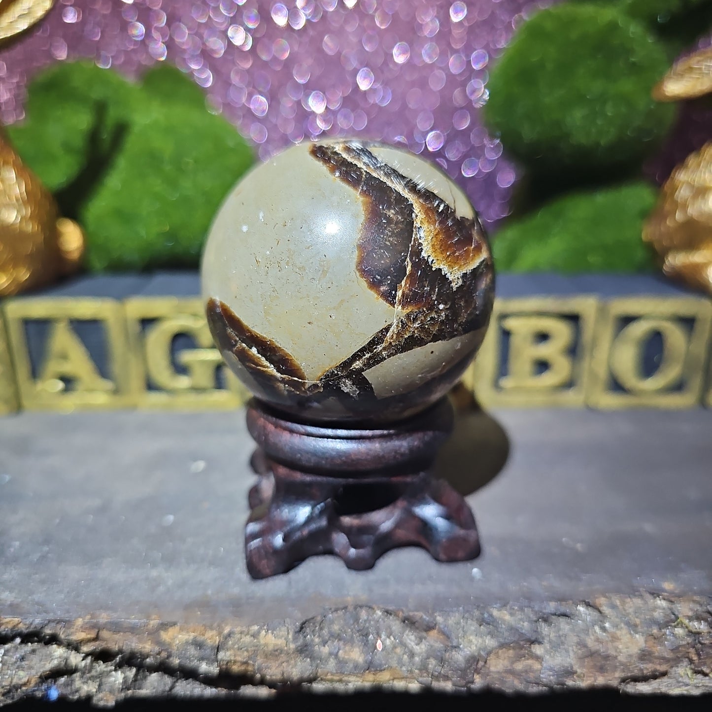 Septarian Sphere