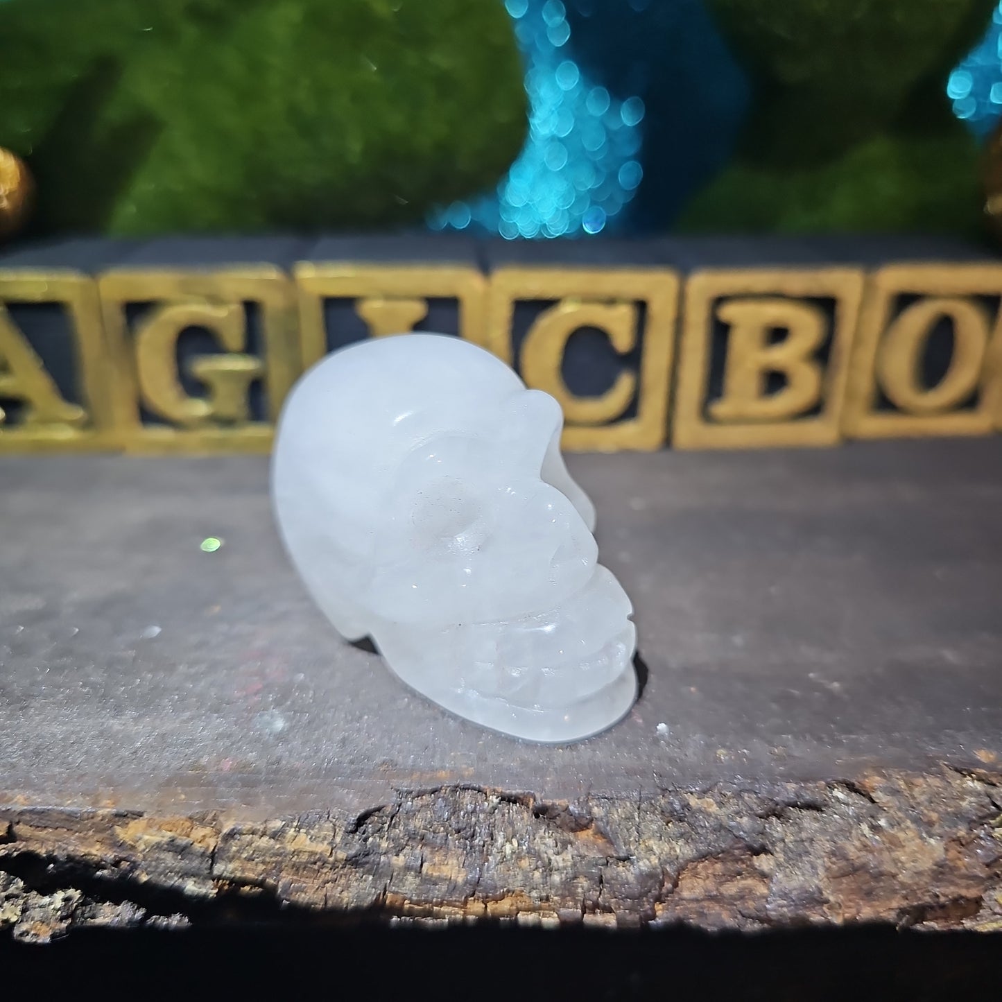 Clear Quartz Skull