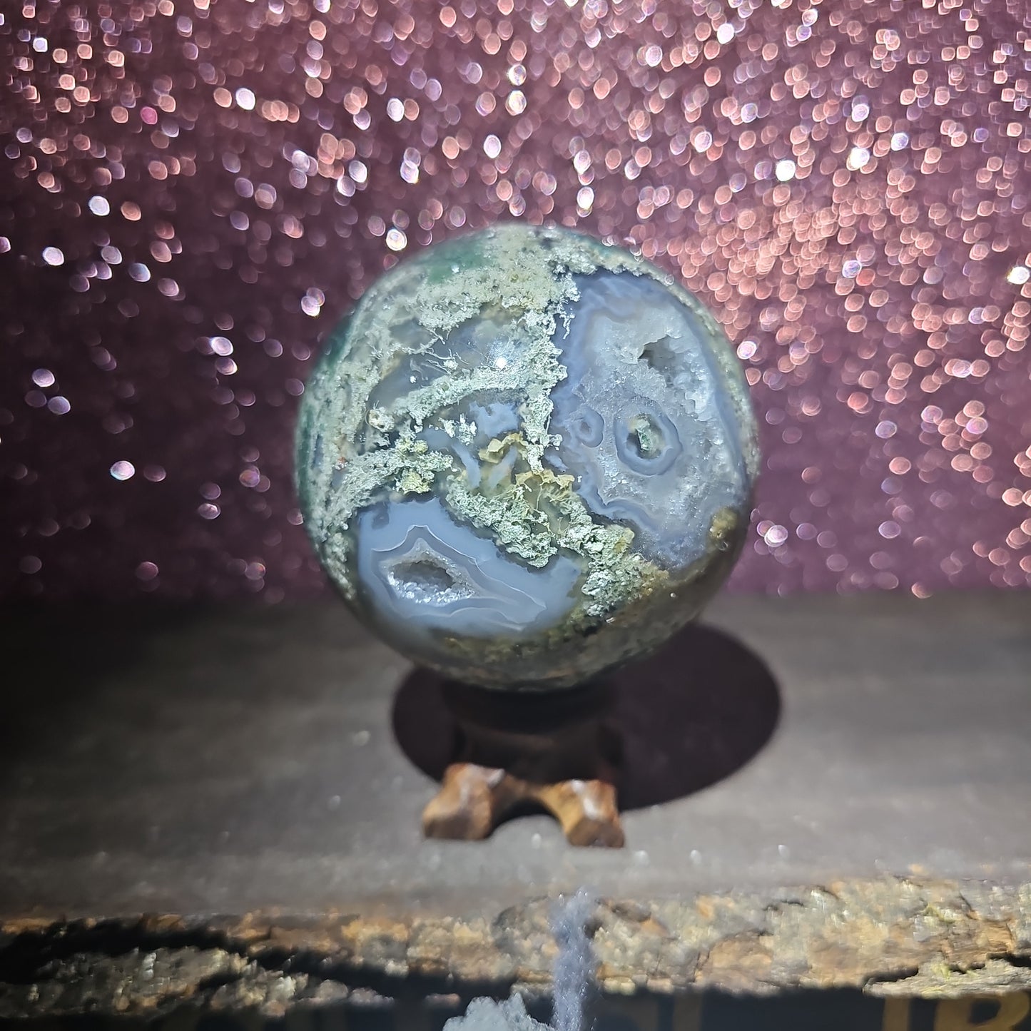 Moss Agate Sphere