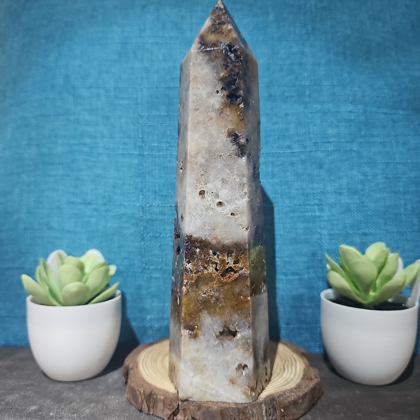 Sphalerite Quartz Tower