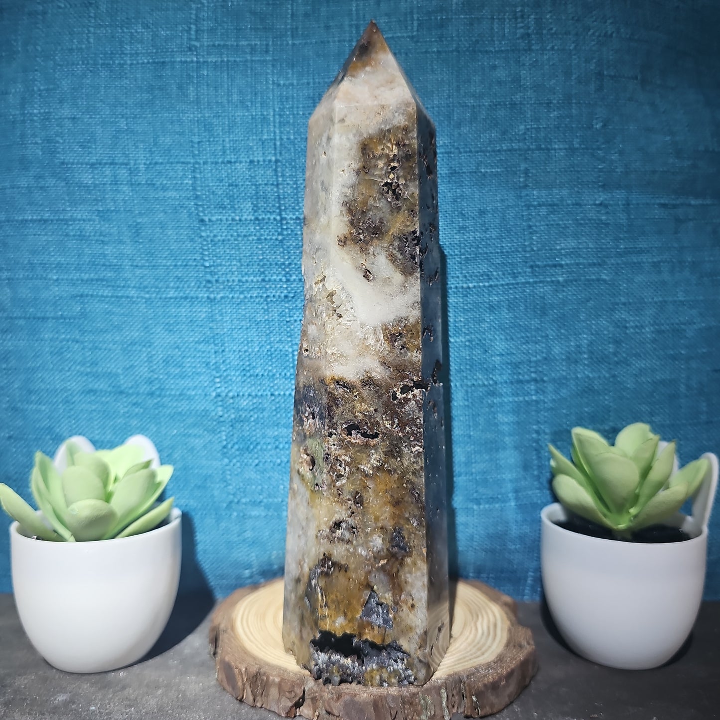 Sphalerite Quartz Tower