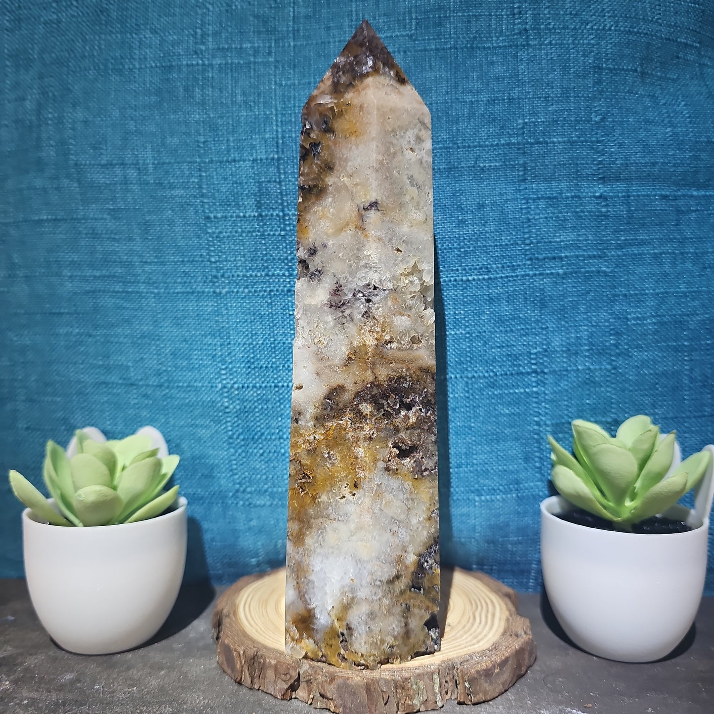 Sphalerite Quartz Tower