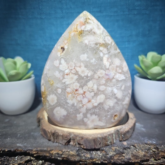 Flower Agate Freeform