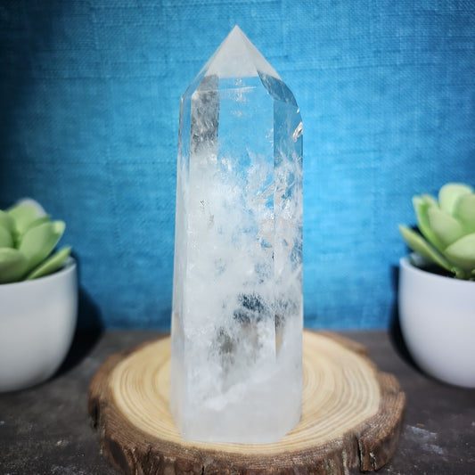 Clear Quartz Tower