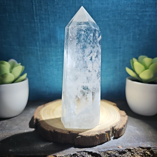 Clear Quartz Tower