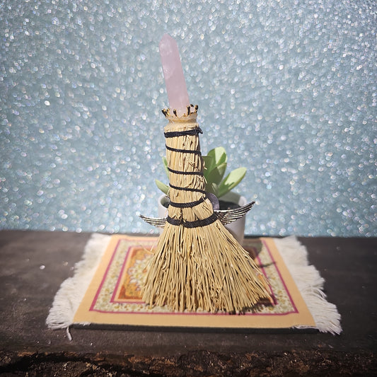 Crystal Hand Broom