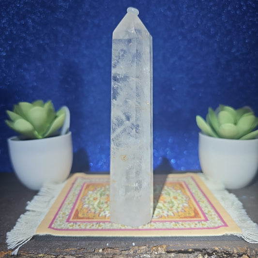 Clear Quartz Tower