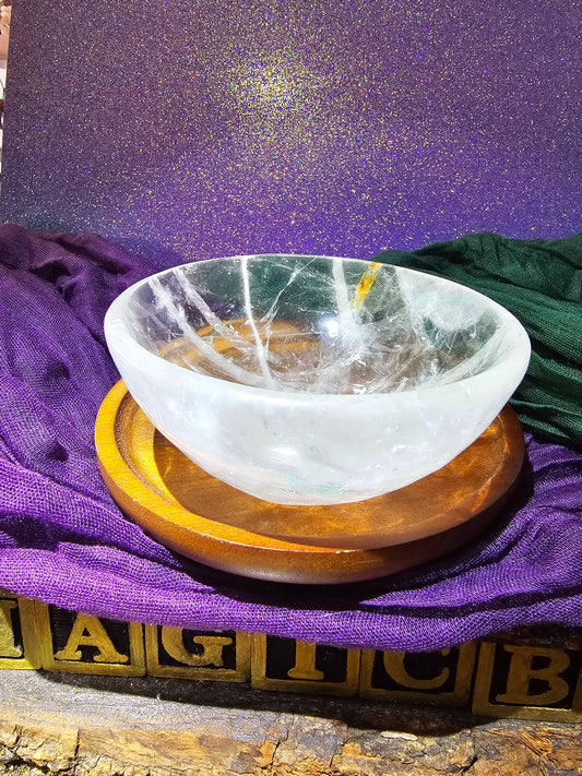 Clear Quartz Bowl