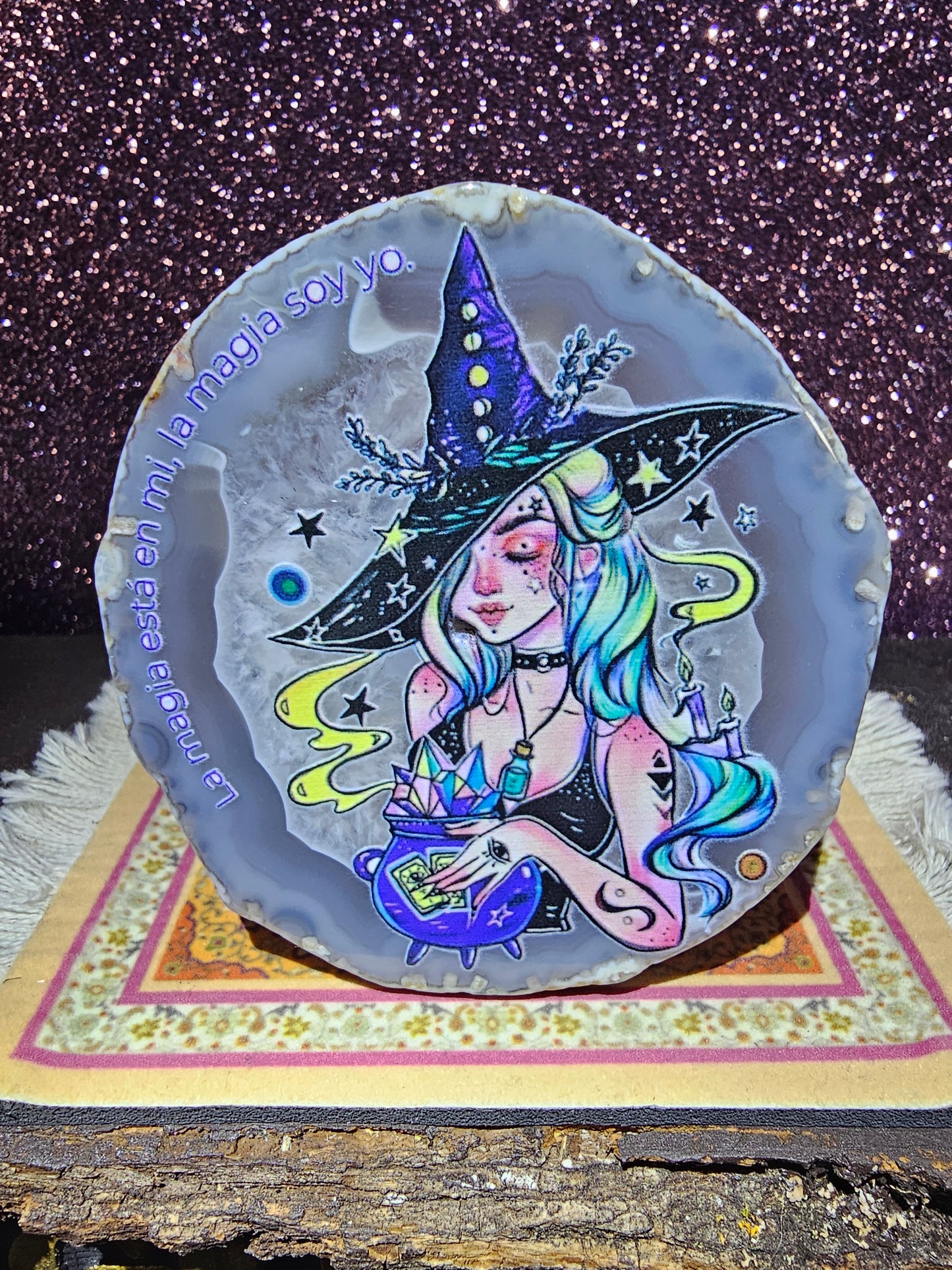 Witch Graphic Slab