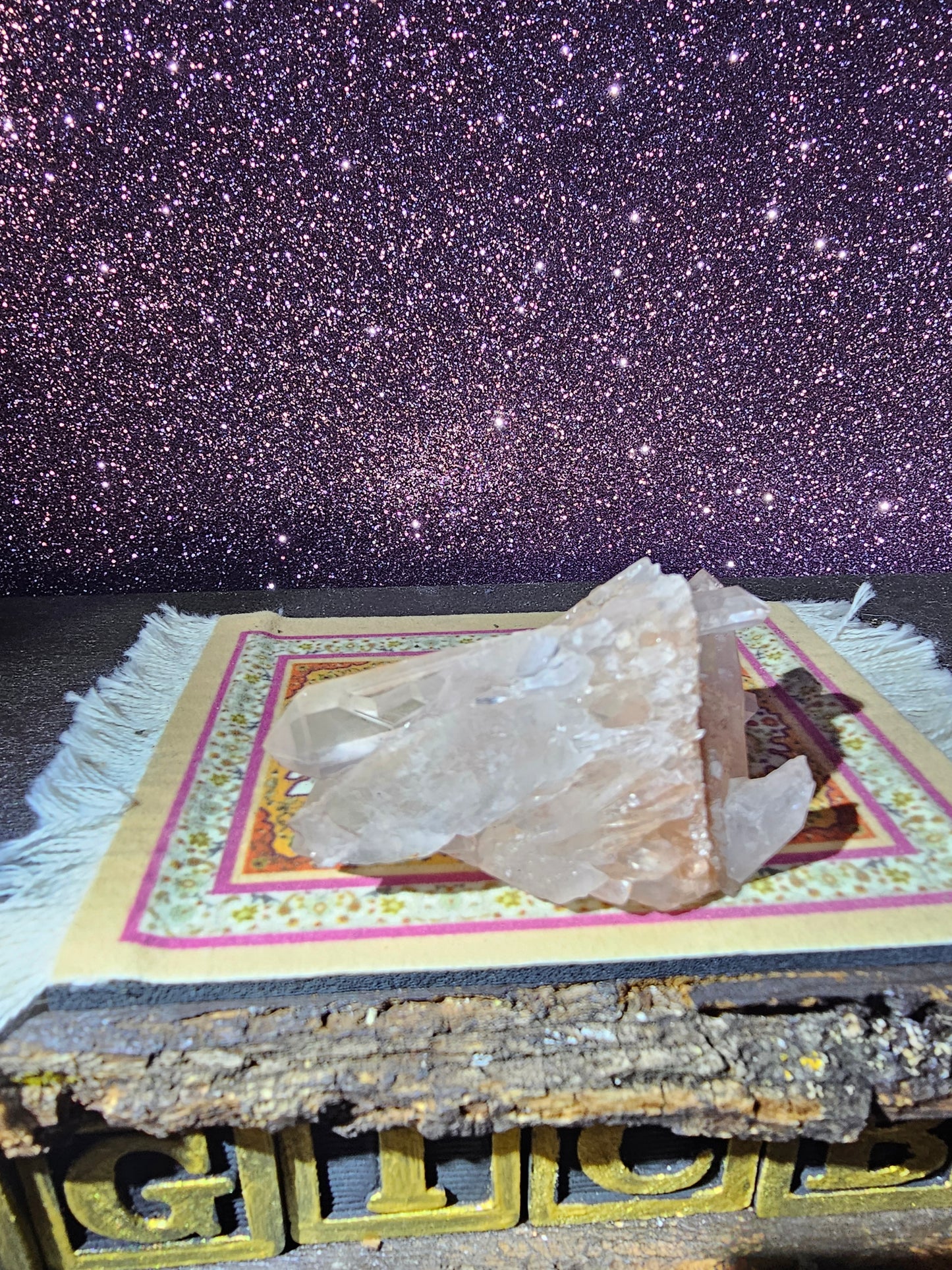 Himalayan Pink Quartz Specimen