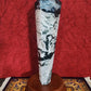 Moss Agate Wand Freeform with stand