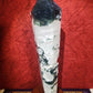 Moss Agate Wand Freeform with stand