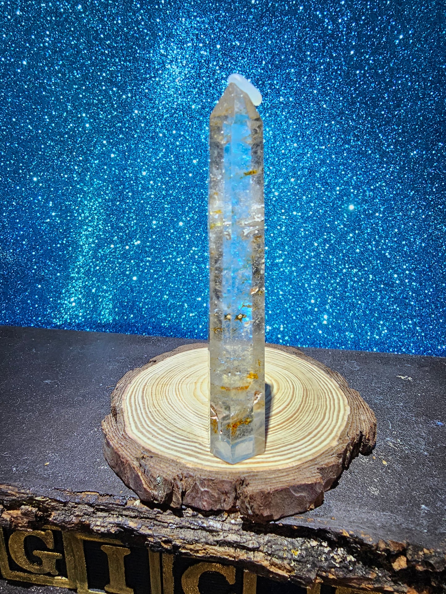 Clear Quartz Tower