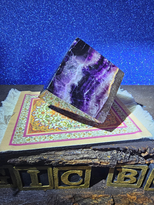 Fluorite Cube